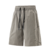 1 Men's Red Casual Shorts with Elastic Drawstring Waist