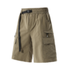 3 Loose-Fit Multi-Pocket Utility Shorts for Outdoor & Streetwear