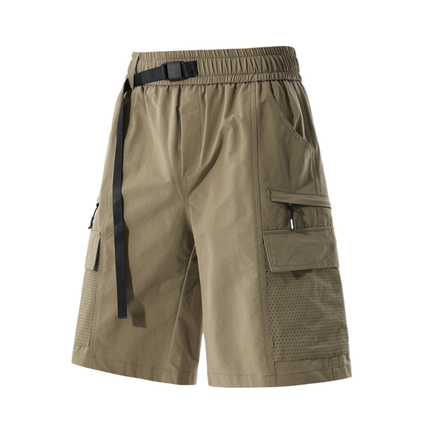 3 Loose-Fit Multi-Pocket Utility Shorts for Outdoor & Streetwear