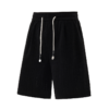 3 Men's Corduroy Casual Shorts with Drawstring Waist