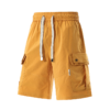 7 Men's Light Beige Cargo Shorts with Drawstring Waist